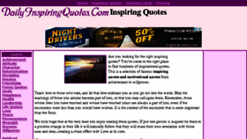 What Dailyinspiringquotes.com website looked like in 2016 (7 years ago)