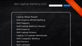 What Dell-laptop-battery.com website looked like in 2016 (7 years ago)
