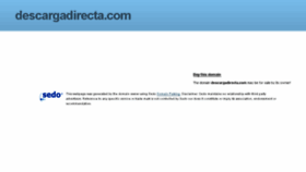 What Descargadirecta.com website looked like in 2016 (7 years ago)