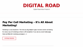 What Digitalroad.net website looked like in 2016 (7 years ago)
