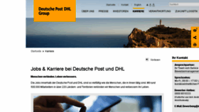 What Dp-dhl-karriere.de website looked like in 2016 (7 years ago)