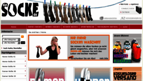 What Diesocke.de website looked like in 2016 (7 years ago)