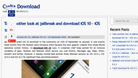 What Downloadcydia.net website looked like in 2016 (7 years ago)