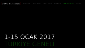 What Dilkoyayincilik.com website looked like in 2016 (7 years ago)