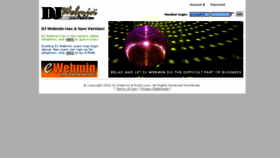 What Djwebmin.com website looked like in 2016 (7 years ago)