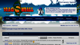 What Dbmmo.net website looked like in 2016 (7 years ago)
