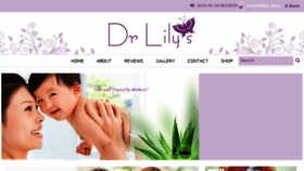 What Drlilys.com website looked like in 2016 (7 years ago)