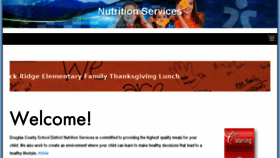 What Dcsdnutritionservices.org website looked like in 2016 (7 years ago)
