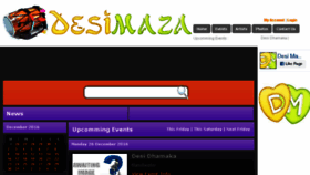 What Desimaza.com website looked like in 2016 (7 years ago)