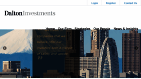 What Daltoninvestments.com website looked like in 2016 (7 years ago)
