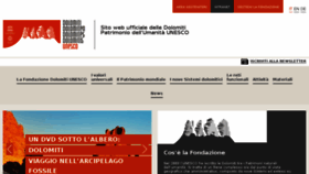 What Dolomitiunesco.info website looked like in 2016 (7 years ago)