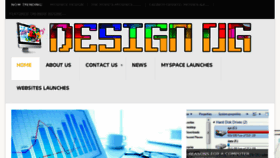 What Designog.com website looked like in 2016 (7 years ago)