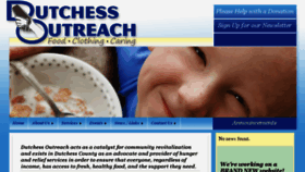 What Dutchessoutreach.org website looked like in 2016 (7 years ago)