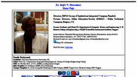 What Dharaskar.com website looked like in 2016 (7 years ago)