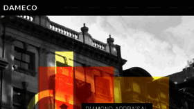 What Damecoamc.com website looked like in 2016 (9 years ago)