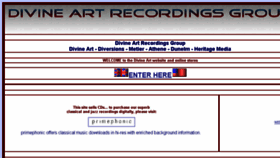 What Divine-art.co.uk website looked like in 2016 (8 years ago)
