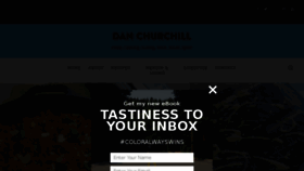 What Danielchurchill.com.au website looked like in 2016 (7 years ago)
