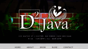 What Dsquaredjava.com website looked like in 2016 (7 years ago)