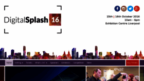 What Digitalsplash.tv website looked like in 2016 (7 years ago)