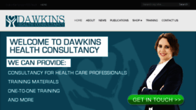 What Dawkinshealthconsultancy.com website looked like in 2016 (7 years ago)