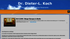 What Dieter-l-koch.de website looked like in 2016 (7 years ago)