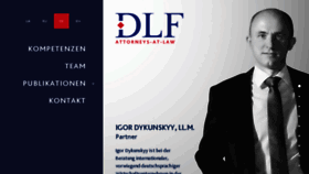 What Dlf.ua website looked like in 2016 (7 years ago)