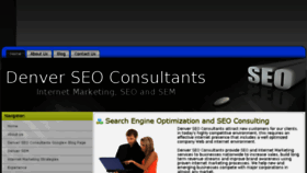 What Denver-seo-consultants.com website looked like in 2016 (7 years ago)