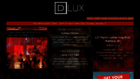 What Dluxmadison.com website looked like in 2016 (7 years ago)