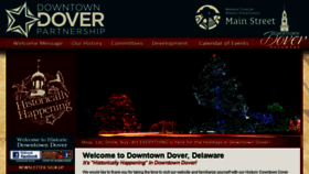 What Downtowndoverpartnership.com website looked like in 2016 (7 years ago)