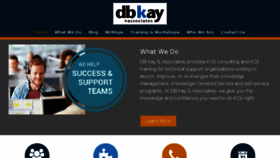 What Dbkay.com website looked like in 2016 (7 years ago)