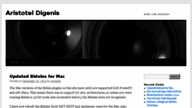 What Digenis.co.uk website looked like in 2016 (7 years ago)