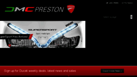 What Dmcmoto.co.uk website looked like in 2016 (8 years ago)
