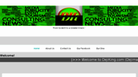 What Dejiking.com website looked like in 2016 (7 years ago)