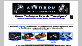 What Darkgyver.fr website looked like in 2016 (7 years ago)