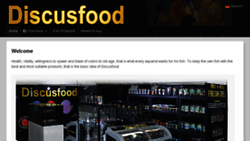 What Discusfood.de website looked like in 2017 (7 years ago)