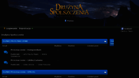 What Druzynaspolszczenia.pl website looked like in 2017 (7 years ago)