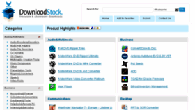 What Downloadstock.biz website looked like in 2017 (7 years ago)
