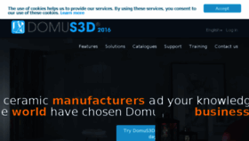 What Domus3d.com website looked like in 2017 (7 years ago)