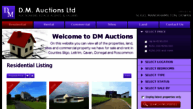 What Dmauctions.com website looked like in 2017 (7 years ago)