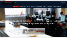 What Dekosetbanyo.com website looked like in 2017 (7 years ago)
