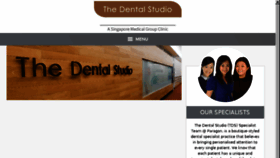 What Dentalstudio.sg website looked like in 2017 (7 years ago)