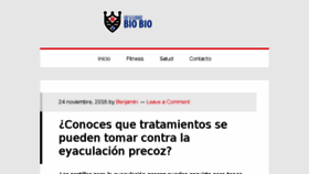 What Descubrebiobio.cl website looked like in 2017 (7 years ago)