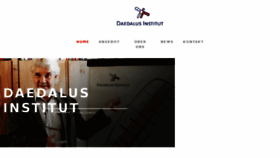 What Daedalus-institut.de website looked like in 2017 (7 years ago)