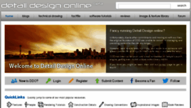 What Detaildesignonline.com website looked like in 2017 (7 years ago)