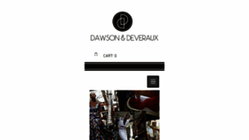 What Dawson-deveraux.com website looked like in 2017 (7 years ago)