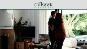 What Dilbeck.com website looked like in 2017 (7 years ago)