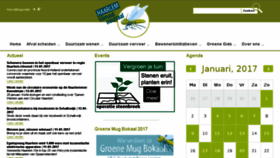 What Degroenemug.nl website looked like in 2017 (7 years ago)