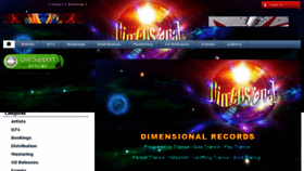 What Dimensionalrecords.com website looked like in 2017 (7 years ago)