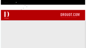 What Drouot.fr website looked like in 2017 (7 years ago)