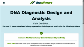 What Dnasoftware.com website looked like in 2017 (7 years ago)